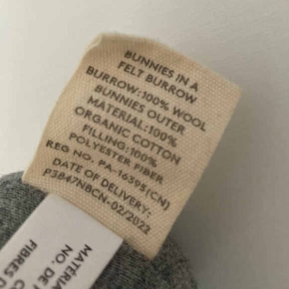 Lovevery Bunnies in a Felt Burrow - Picture 4 of 7